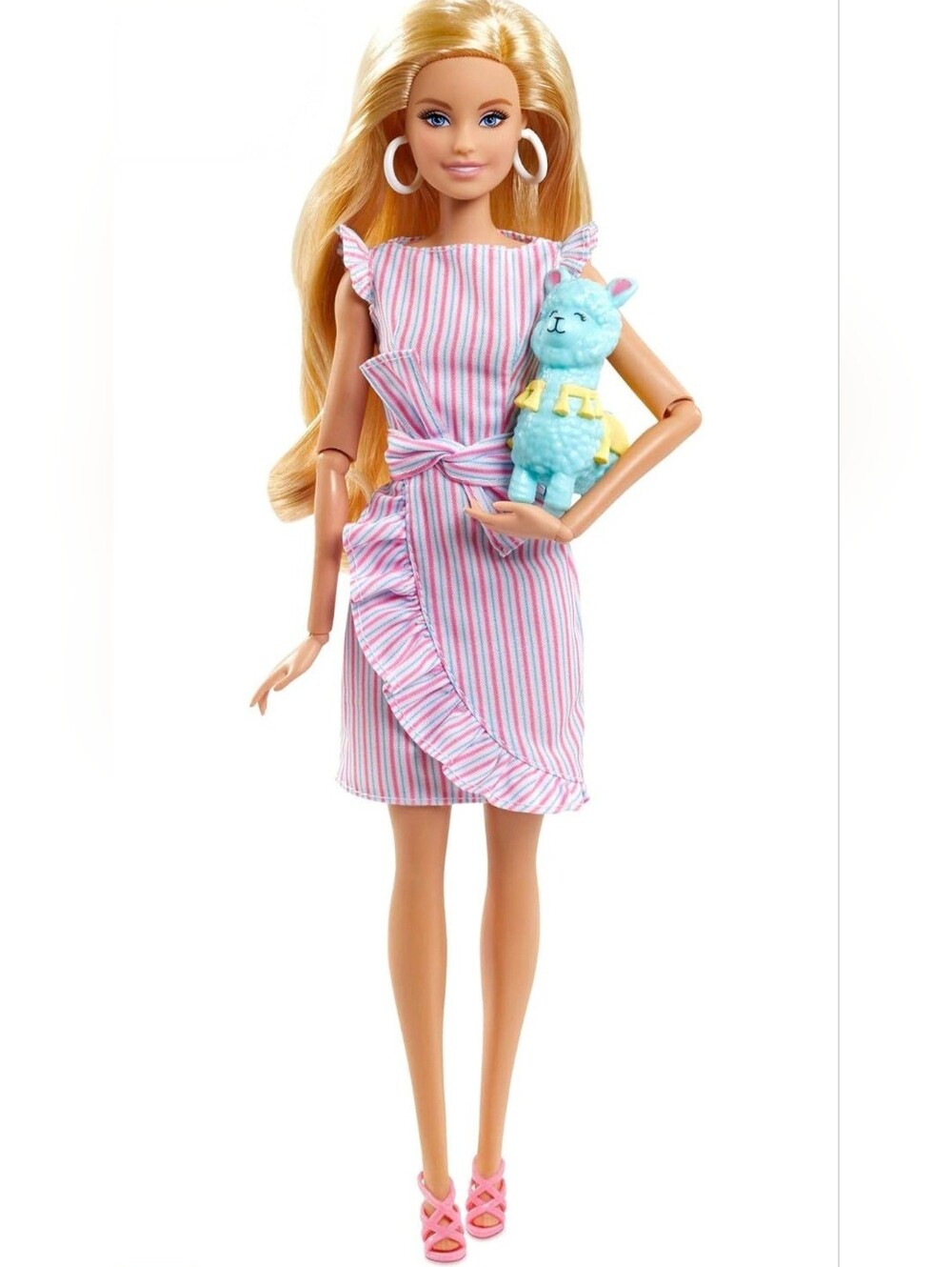 Barbie Tiny Wishes Doll (11.5-inch) Collectible Doll in Wrap Dress Accessories - Picture 9 of 12